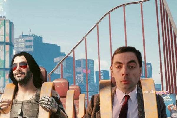 mr-bean-arrives-in-cyberpunk-2077,-thanks-to-the-person-who-put-austin-powers-in-mass-effect