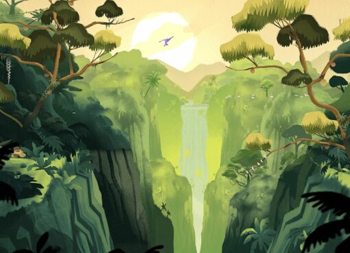 gibbon:-beyond-the-trees-is-a-gorgeous-2d-tree-swinging-adventure