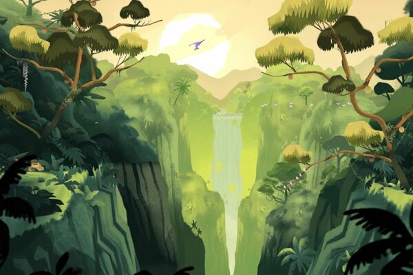 gibbon:-beyond-the-trees-is-a-gorgeous-2d-tree-swinging-adventure