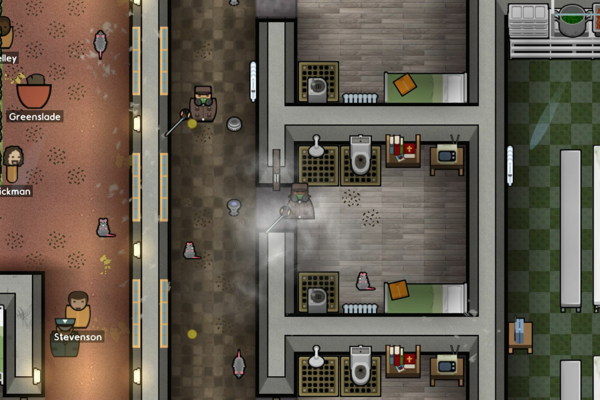 prison-architect-adds-disasters-in-surprise-perfect-storm-dlc