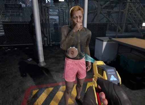Devolver sign up to publish Quarantine Zone, in which you run the checkpoint during a zombie apocalypse