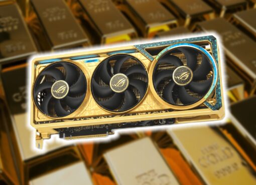 Asus’ golden RTX 5080 card is now in the US, but with no gold and a stupid price