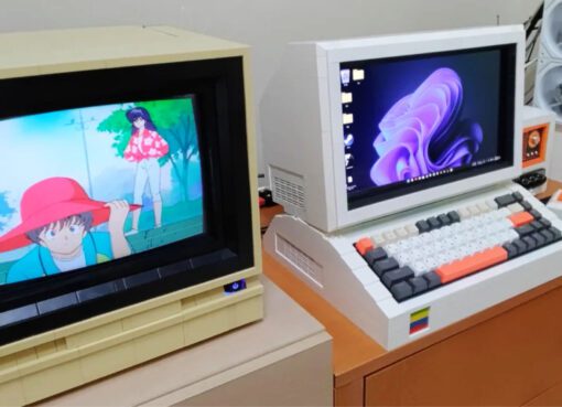 These Lego mini gaming PC builds have a charming retro style