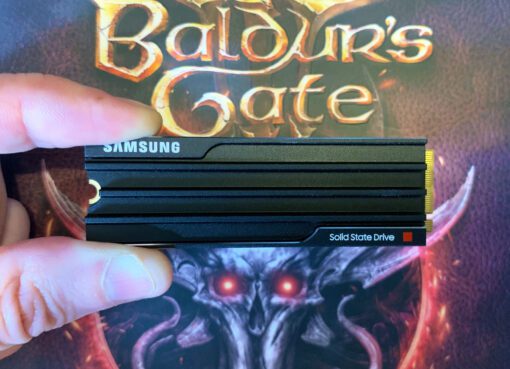 Samsung’s new super-fast gaming SSD can hold 48 copies of Baldur’s Gate 3