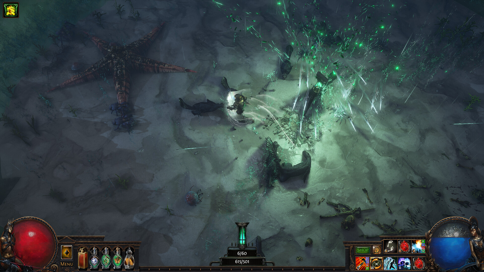 Path of Exile Curse of the Allflame expansion skill gem overhaul gameplay