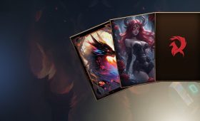 Ariokan red phoenix card key art