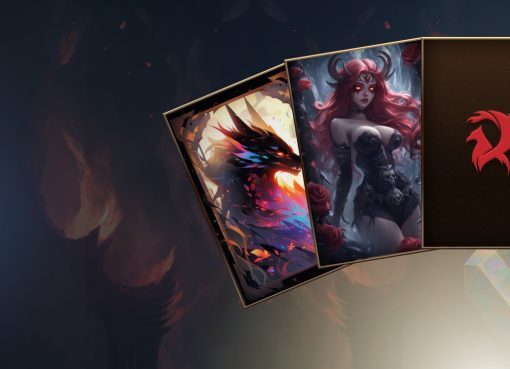 Ariokan red phoenix card key art