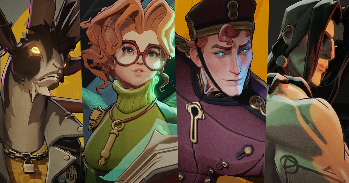 Deadlock ranked mode key art showing heroes in action