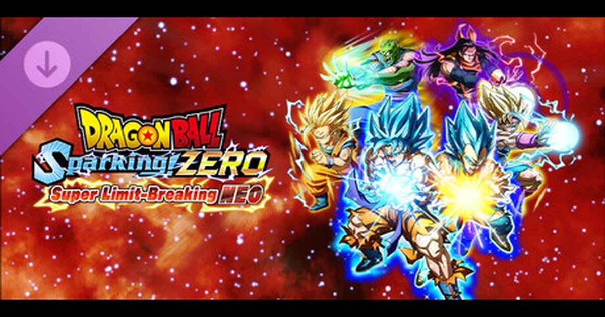 Dragon Ball: Sparking! ZERO Super Limit-Breaking NEO DLC key art featuring Bardock and Super 17
