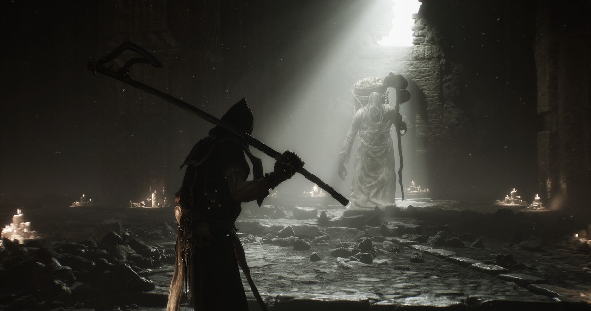 Mortal Shell II – Steam launch screenshot showing combat gameplay