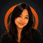 Illustrated portrait of Sarah Chen