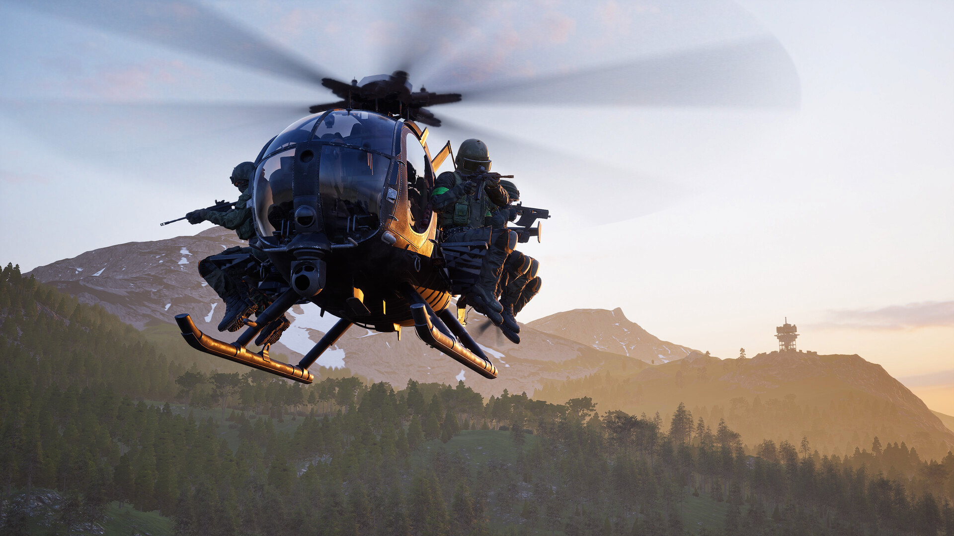 WARDOGS Helicopter Insertion Squad Deployment