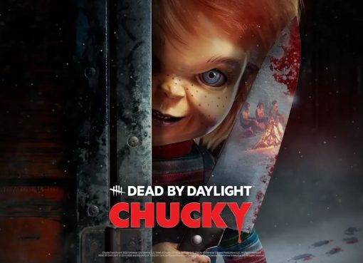 Chucky key art for Dead by Daylight showing the killer ahead of the Chapter's store removal