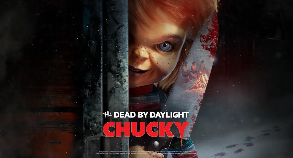 Chucky key art for Dead by Daylight showing the killer ahead of the Chapter's store removal