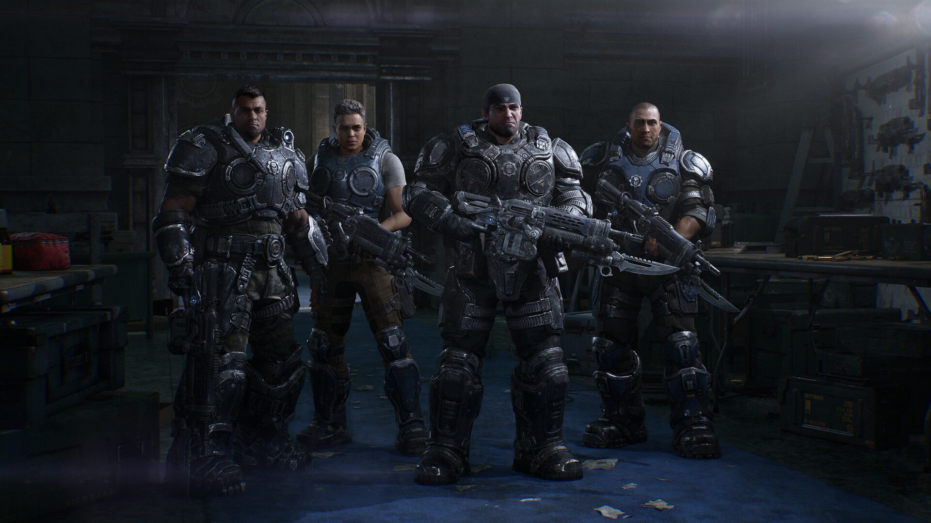 The squad braces for the Locust surge