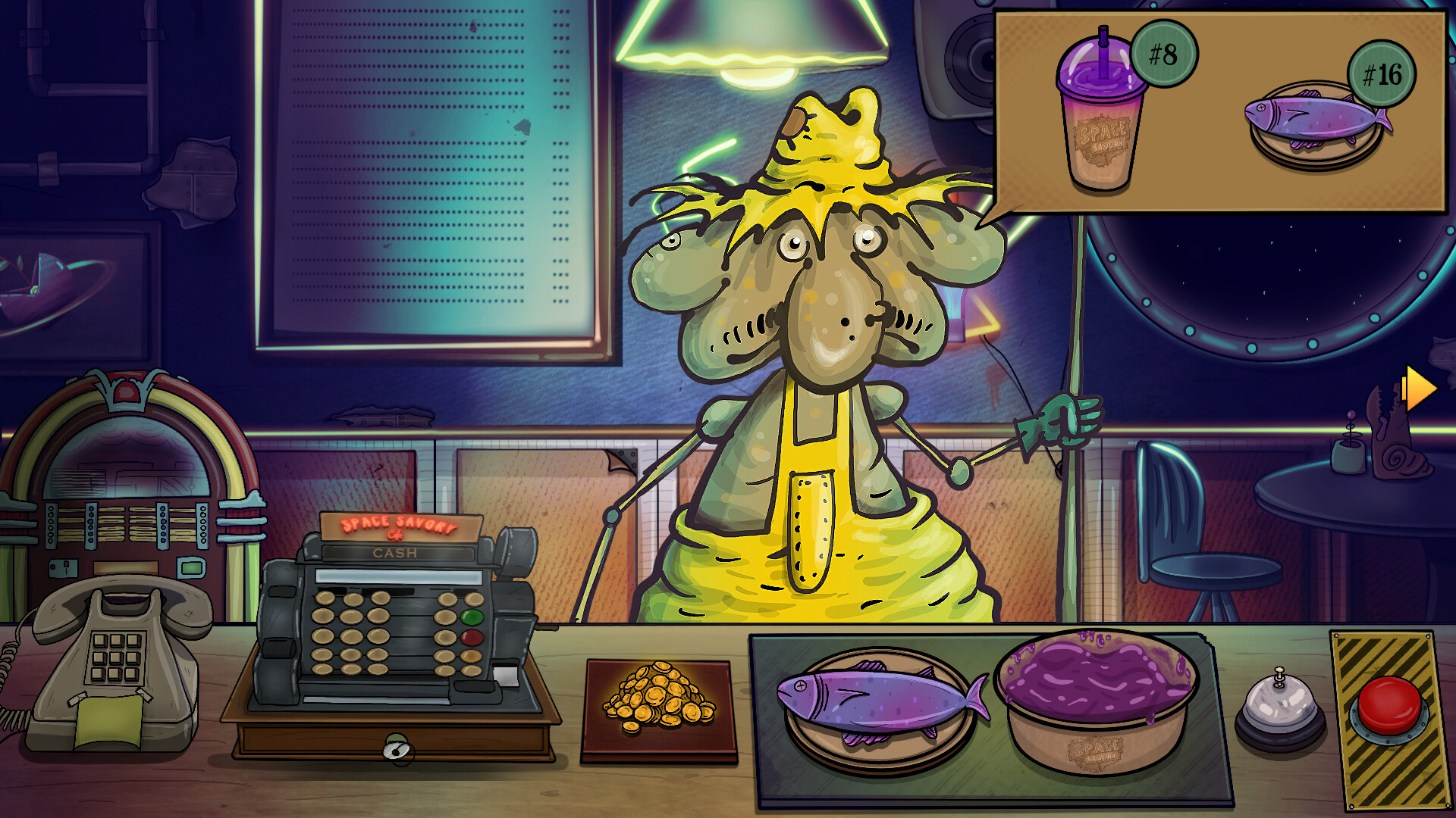 Space Savory gameplay screenshot