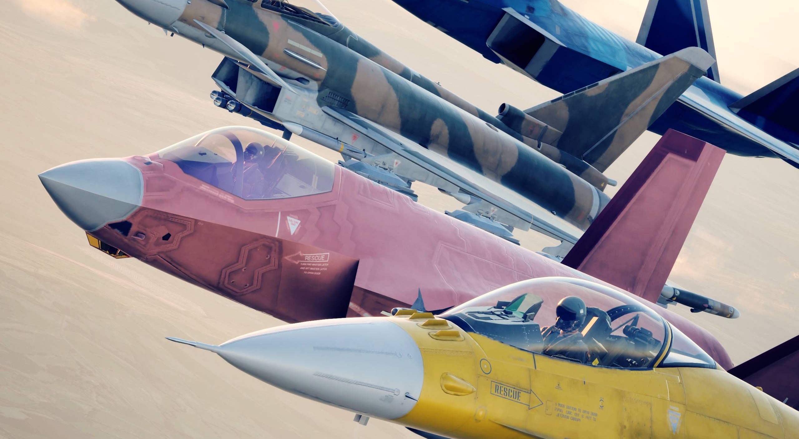 ACE COMBAT 8: WINGS OF THEVE Key Art